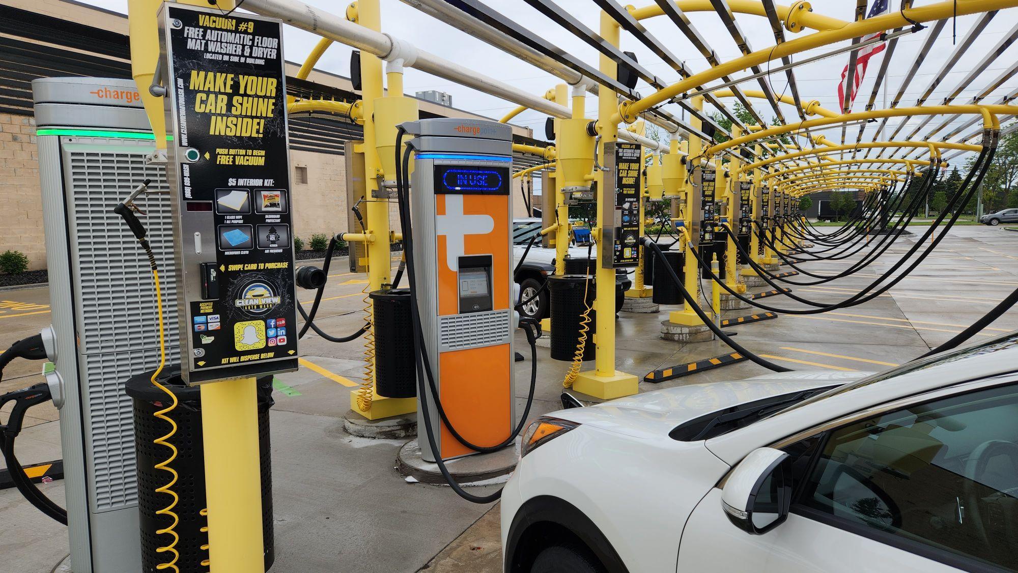 Clean View Auto Wash Shelby Twp, MI EV Station