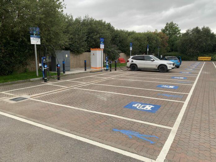 Sanders Garden Centre Bristol Road, Brent Knoll, BurnhamonSea, TA9 4HJ , UK EV Station