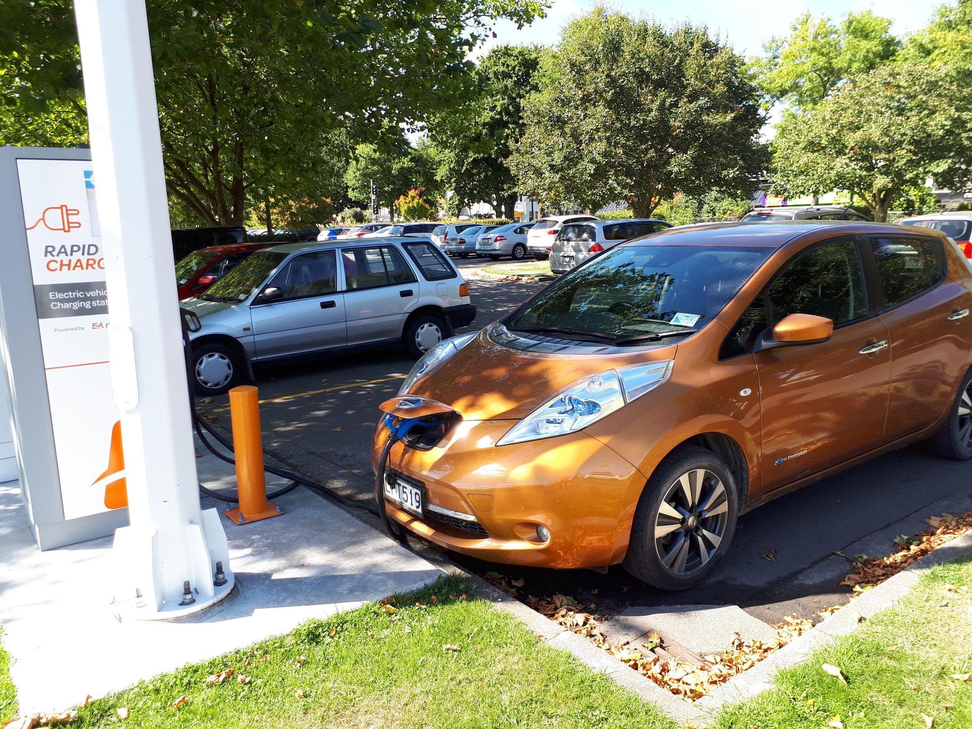Ashburton West Street Car Park Ashburton, Canterbury EV Station