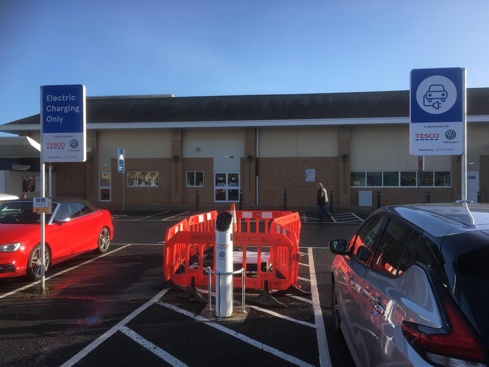 Tesco Superstore Ingleby Barwick Thornaby, England EV Station