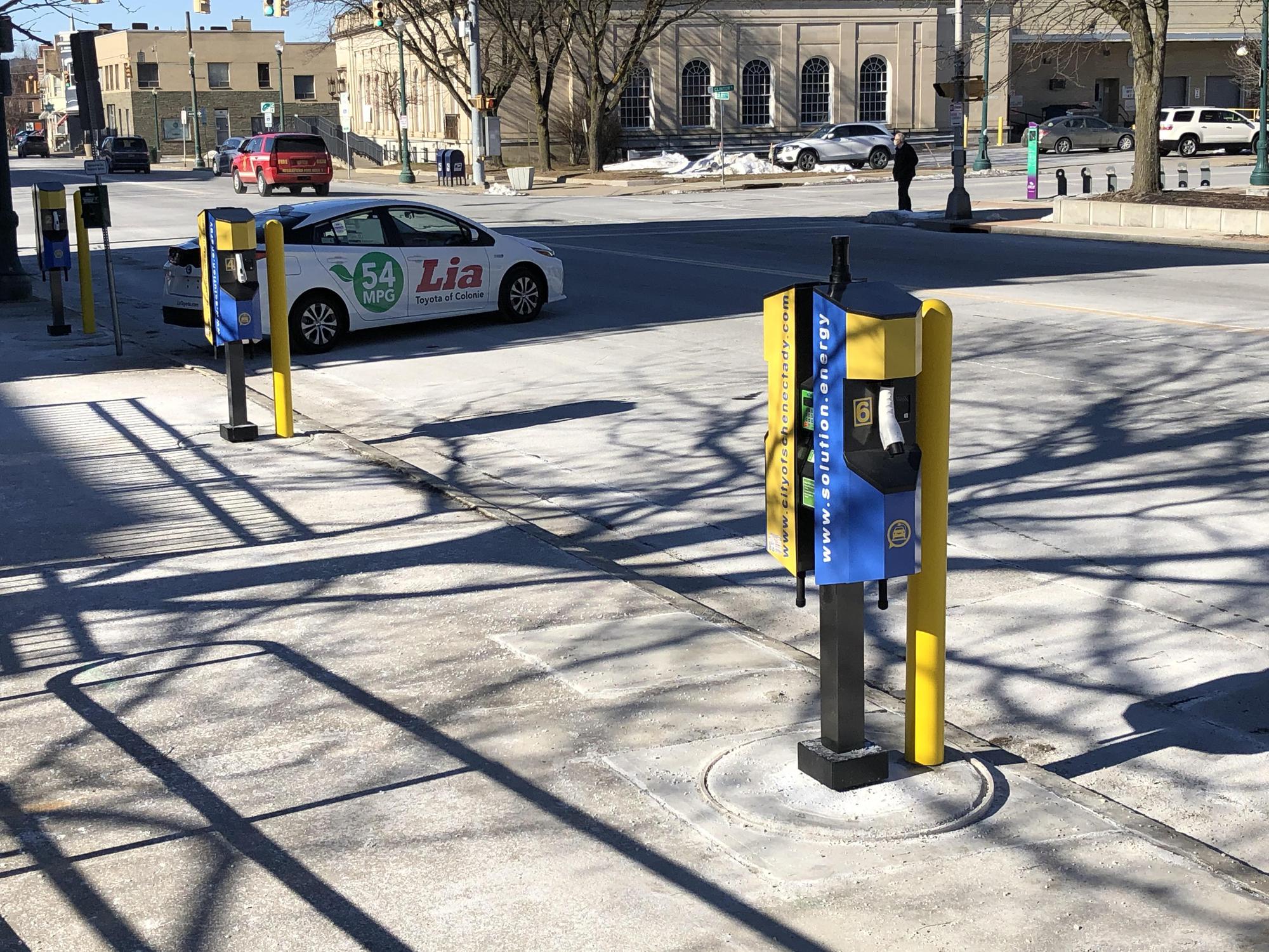 Liberty St. Parking/Charging Schenectady, NY EV Station