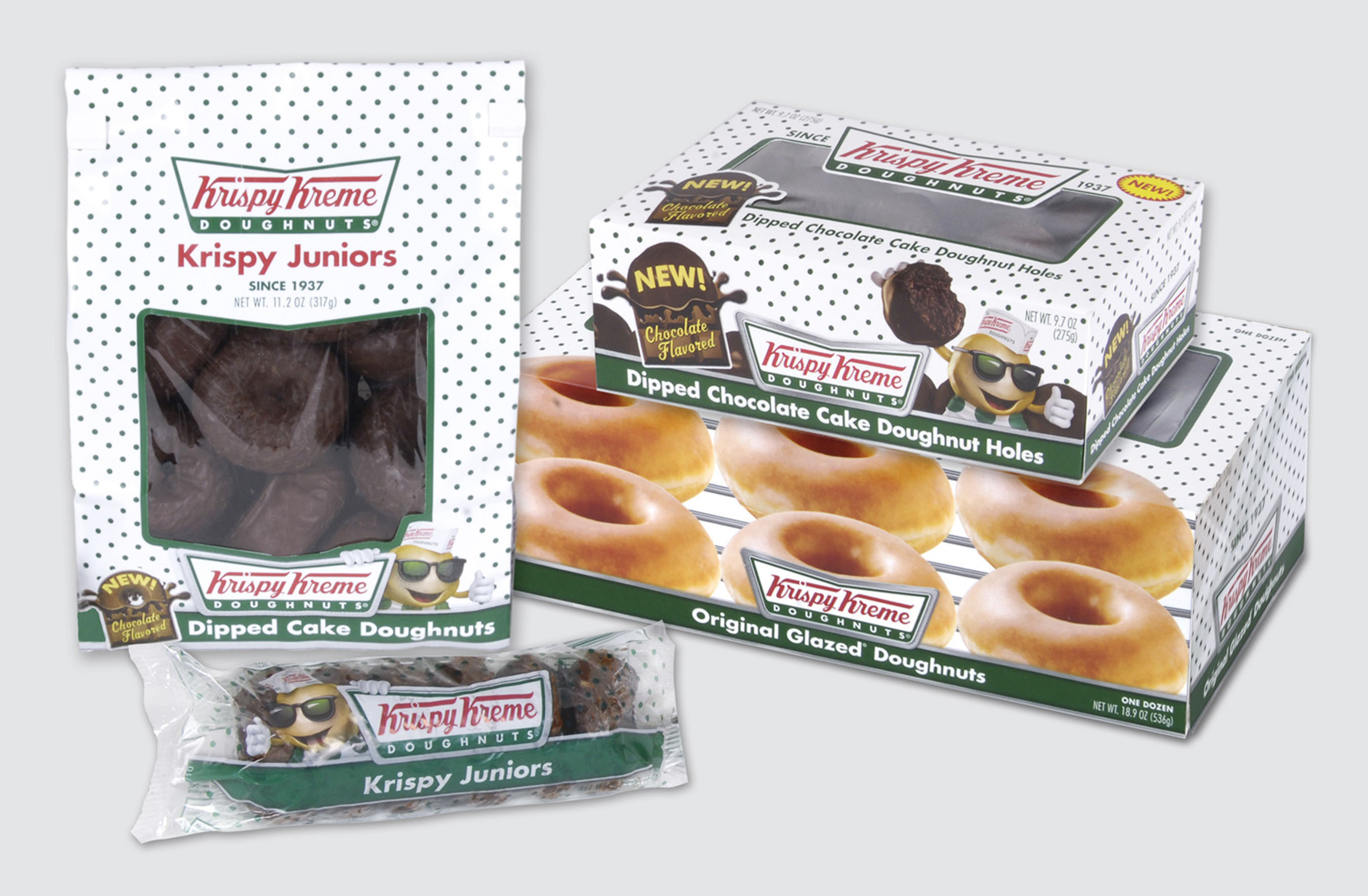 Krispy Kreme Rolls Out New Branded Packaging in Grocery Stores