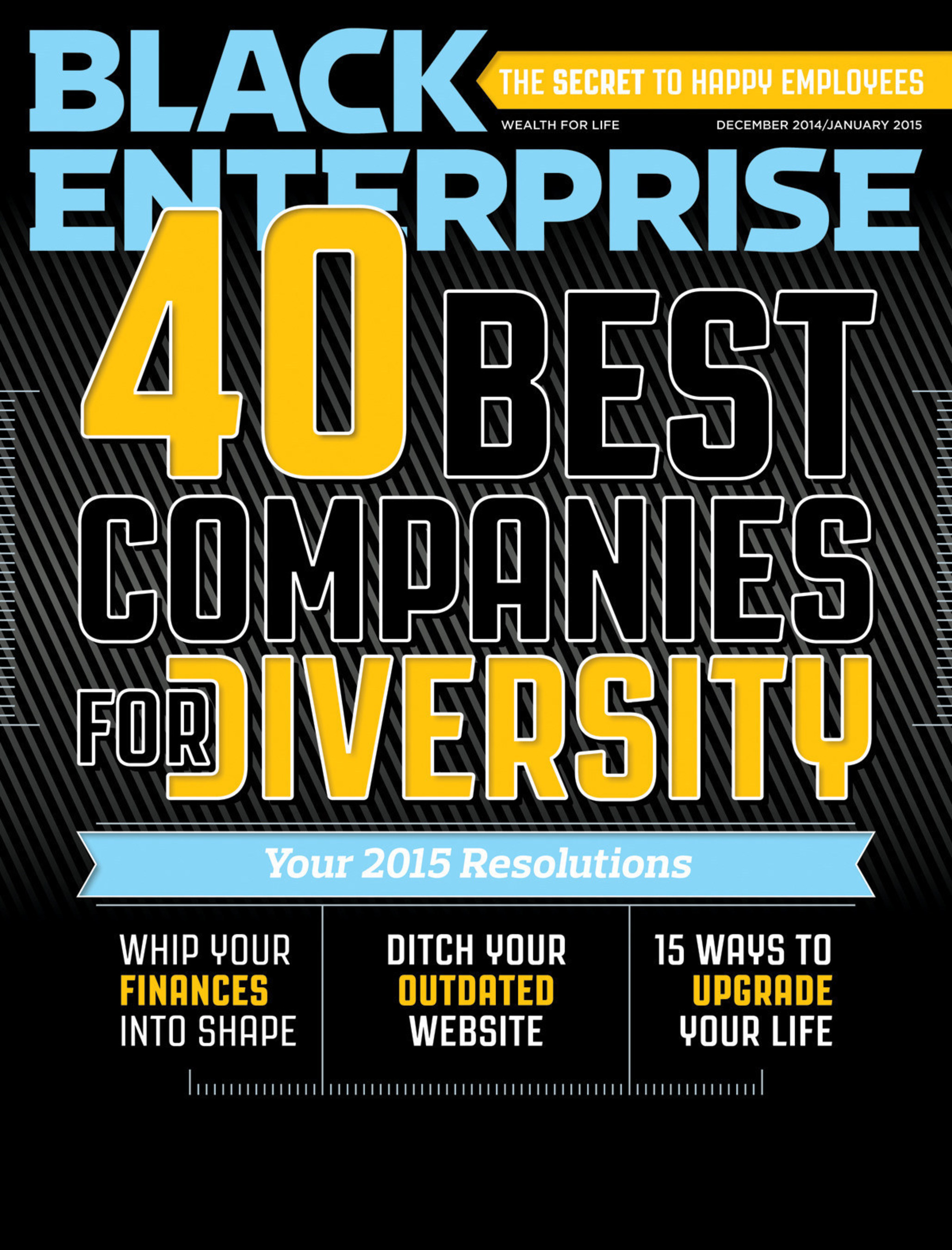 BLACK ENTERPRISE Announces The 40 Best Companies For Diversity