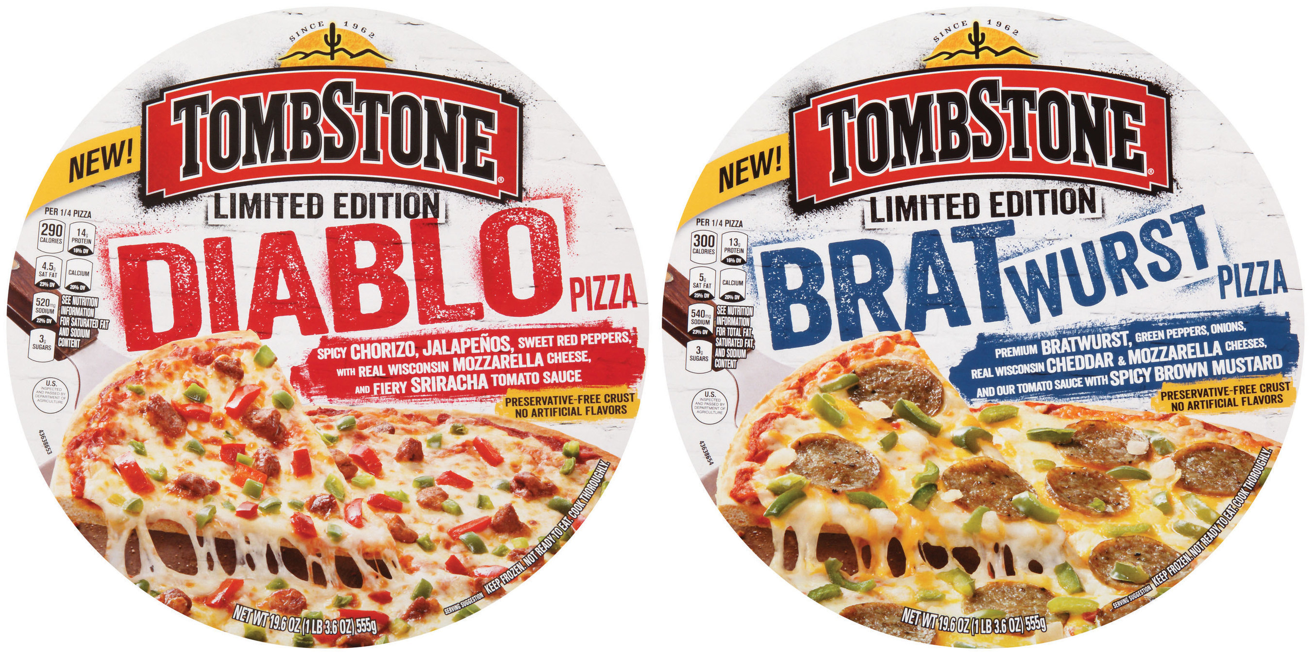 New TOMBSTONE® Limited Edition Pizzas Make Dinner Bolder Than Ever