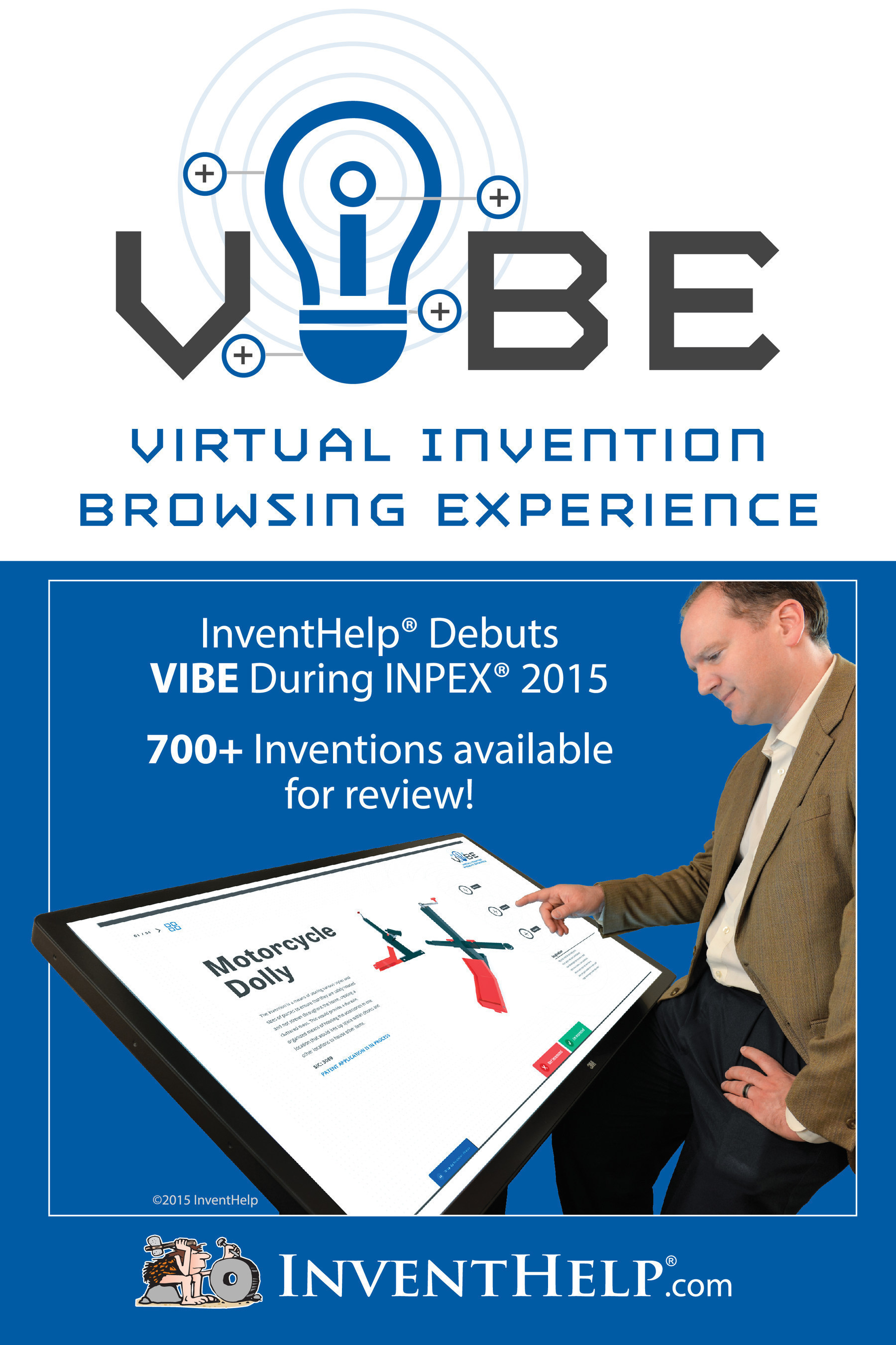 InventHelp® Debuts VIBEVirtual Invention Browsing