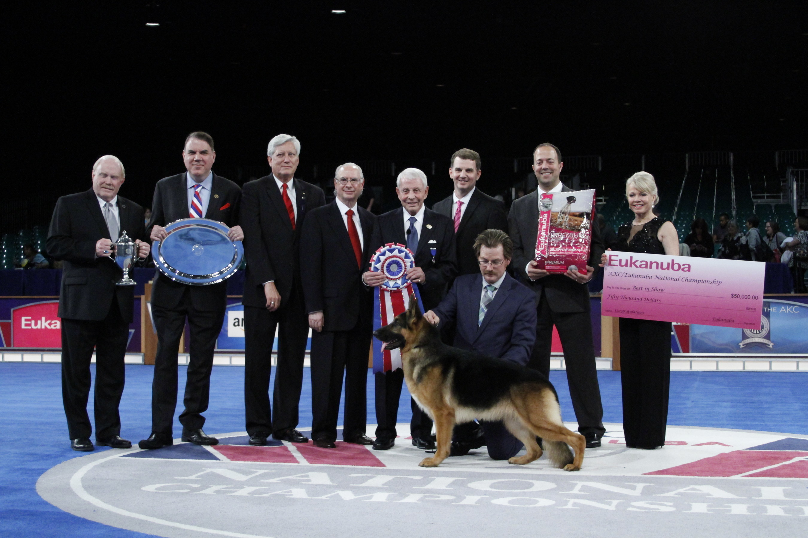 Eukanuba Dog Show 2023 Orlando German Shepherd Dog "Rumor" Wins Best In Show At Largest Ever Akc/Eukanuba National Championship