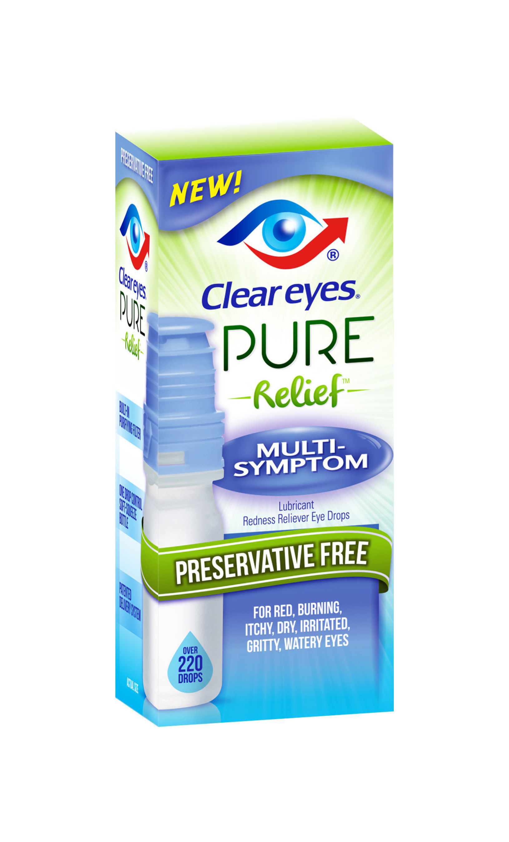 Clear Eyes® Introduces Preservativefree Eye Drops, Clear Eyes® Pure