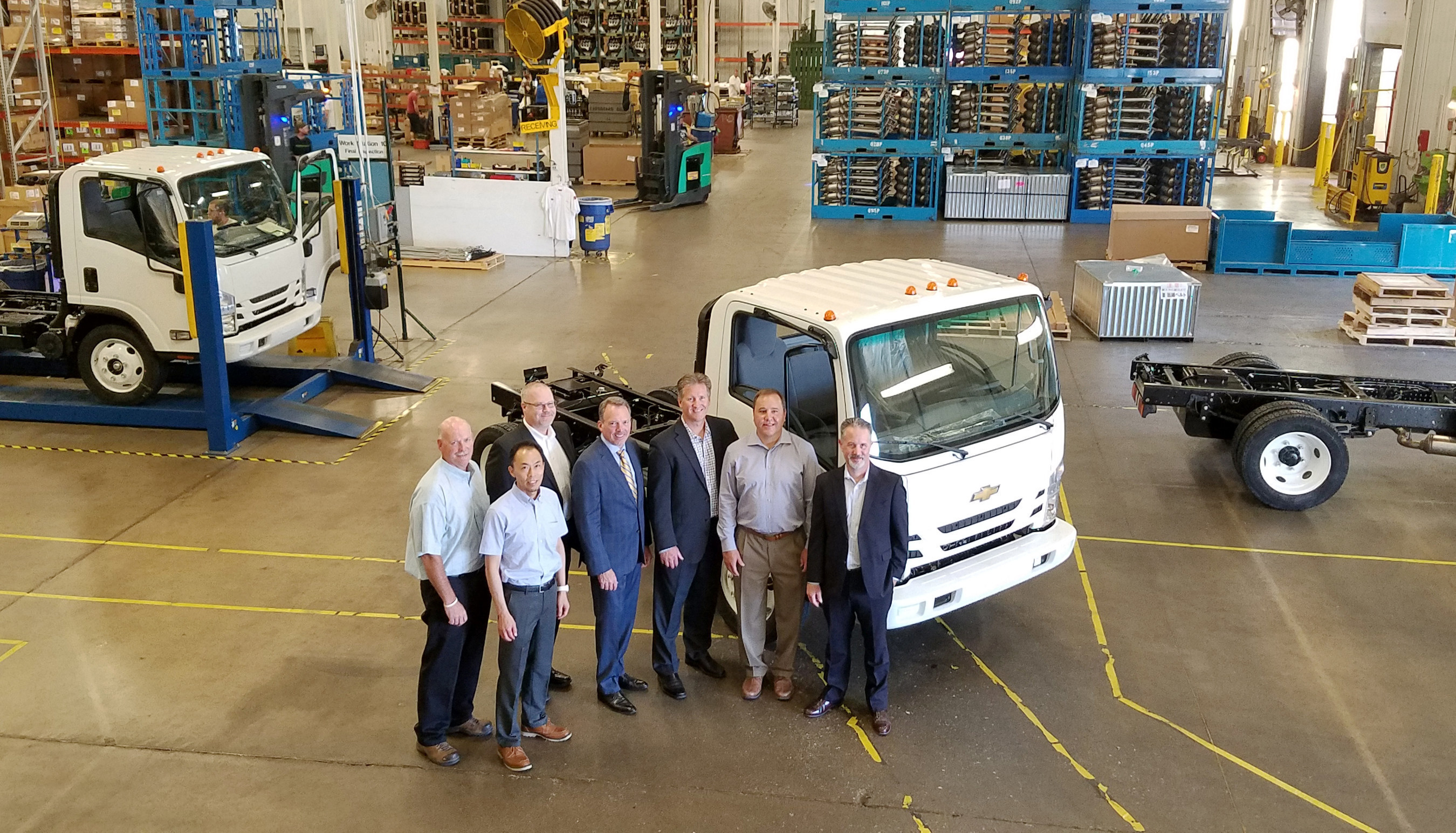 Spartan Motors Hosts General Motors and Isuzu Executives as First