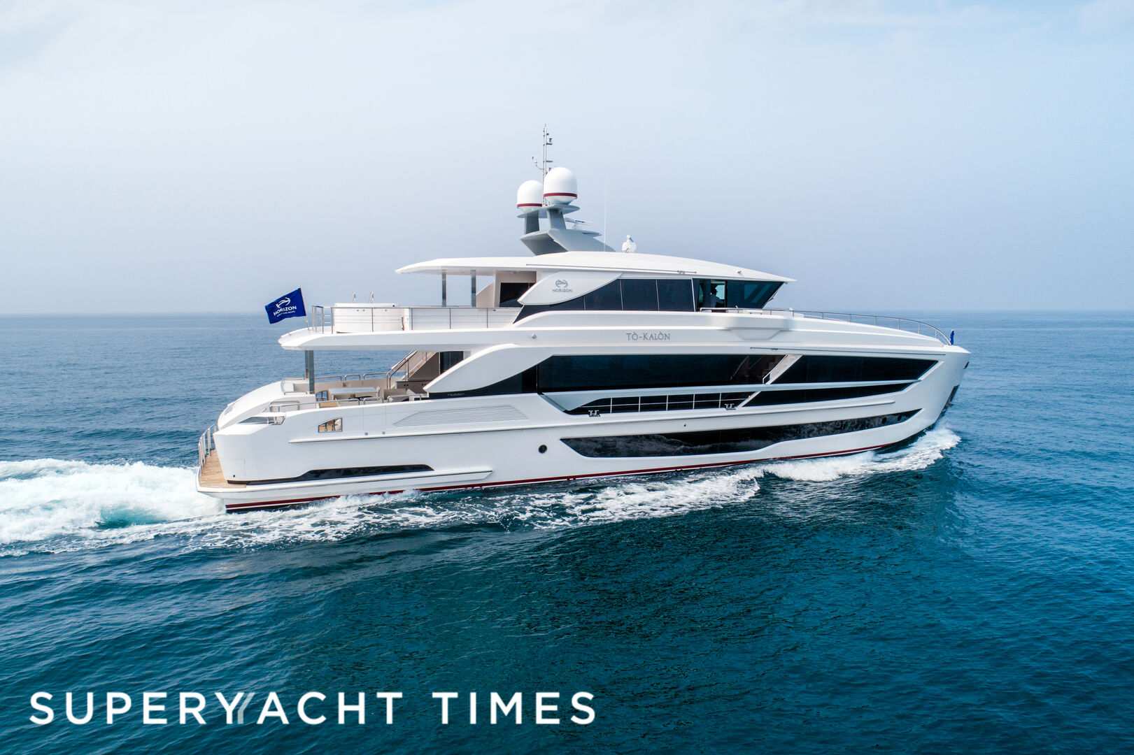 Second 33m Horizon F102 yacht To Kalon delivered