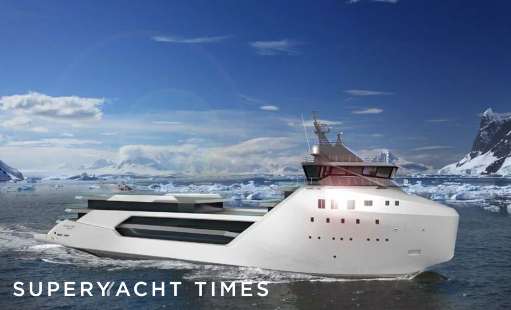 New 82m explorer yacht project Kilkea by Shackleton Superyachts