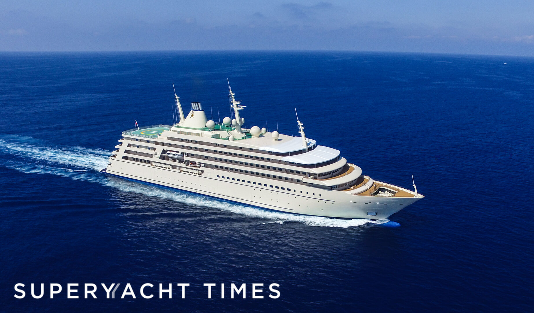 The 20 largest yachts by volume in the world