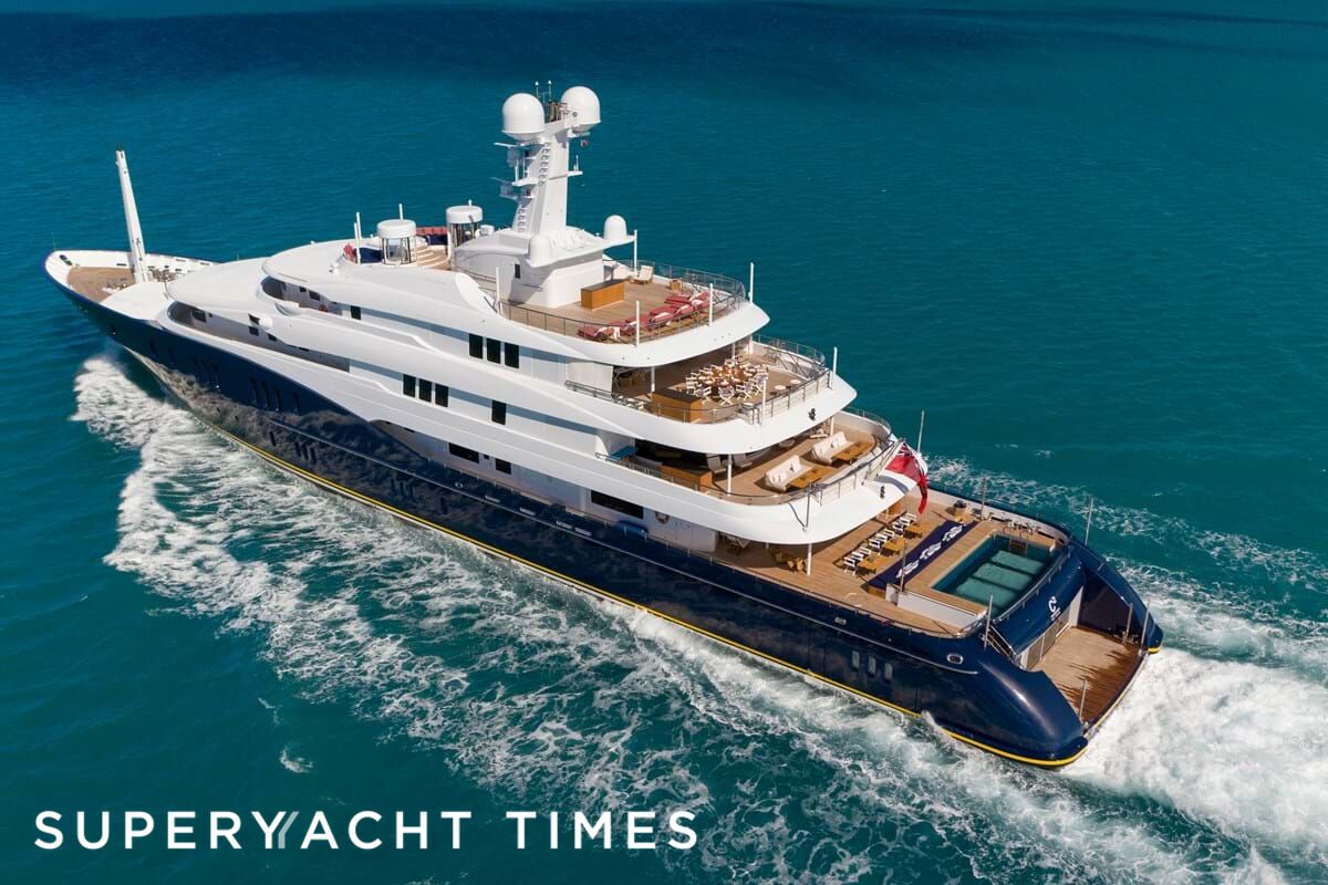 86m Abeking & Rasmussen yacht C2 for sale for the first time