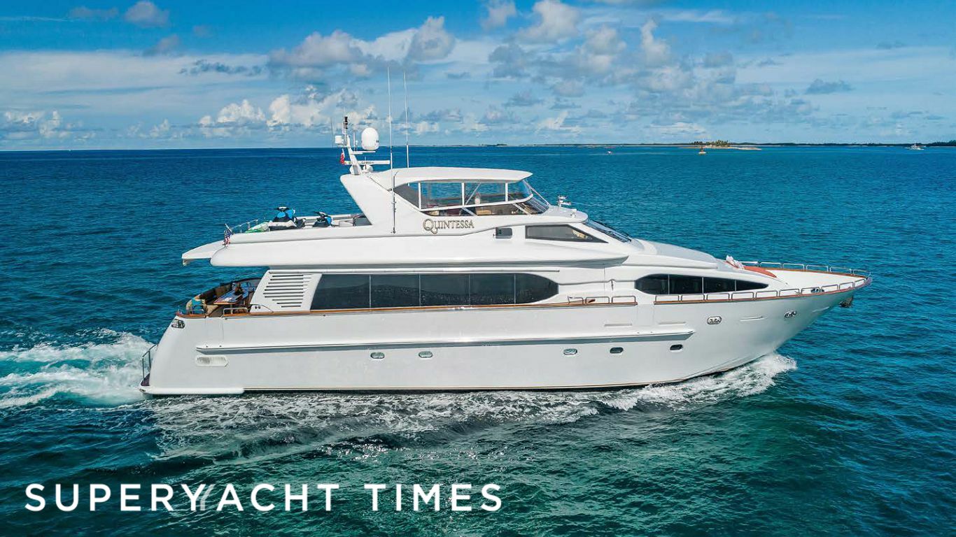 29m motor yacht Quintessa has been sold