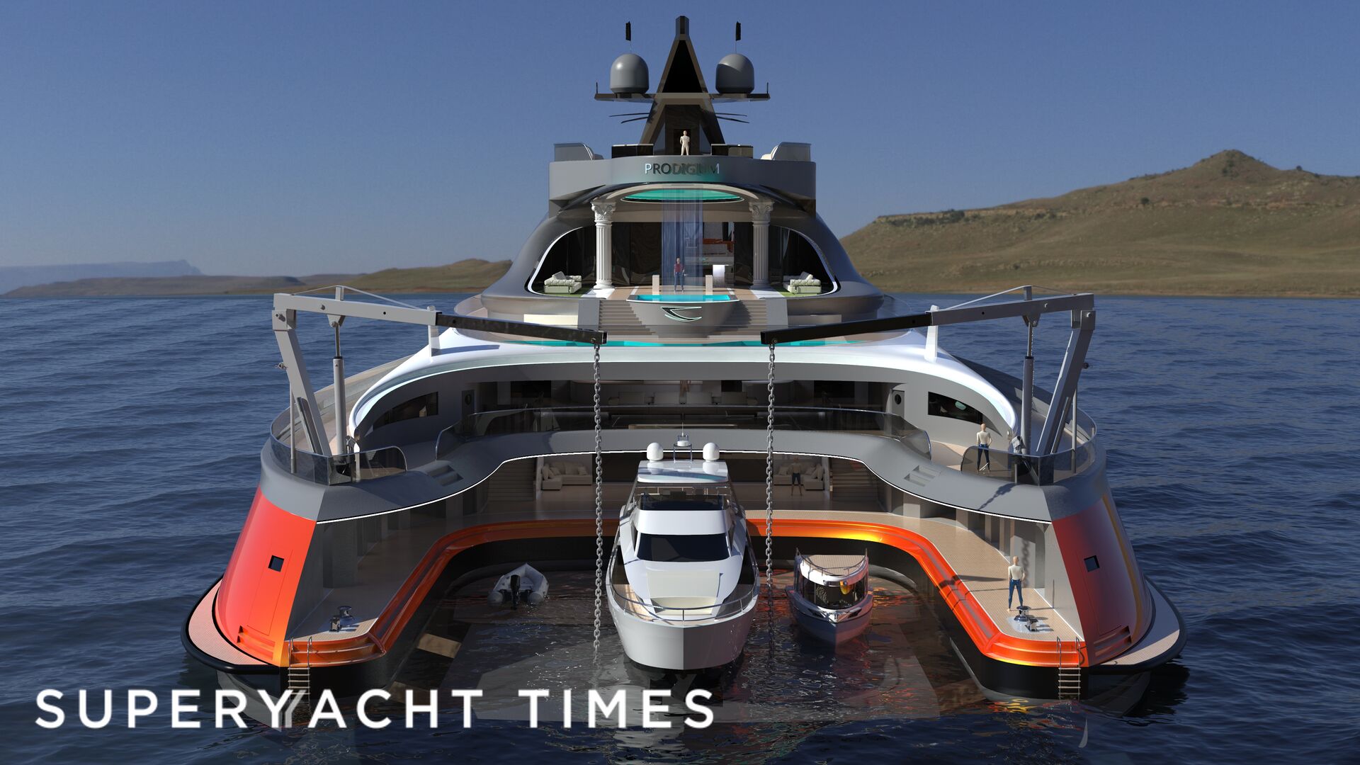 Top yacht design concepts released this month