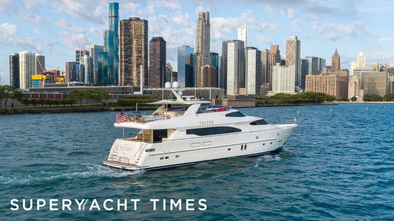 29m Horizon motor yacht Triton sold