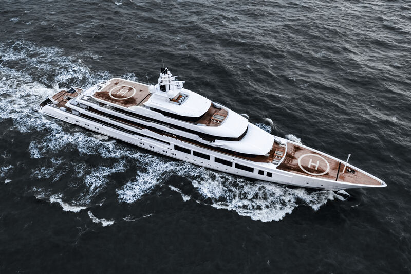 Infinity Yacht 117m Oceanco Superyacht Times