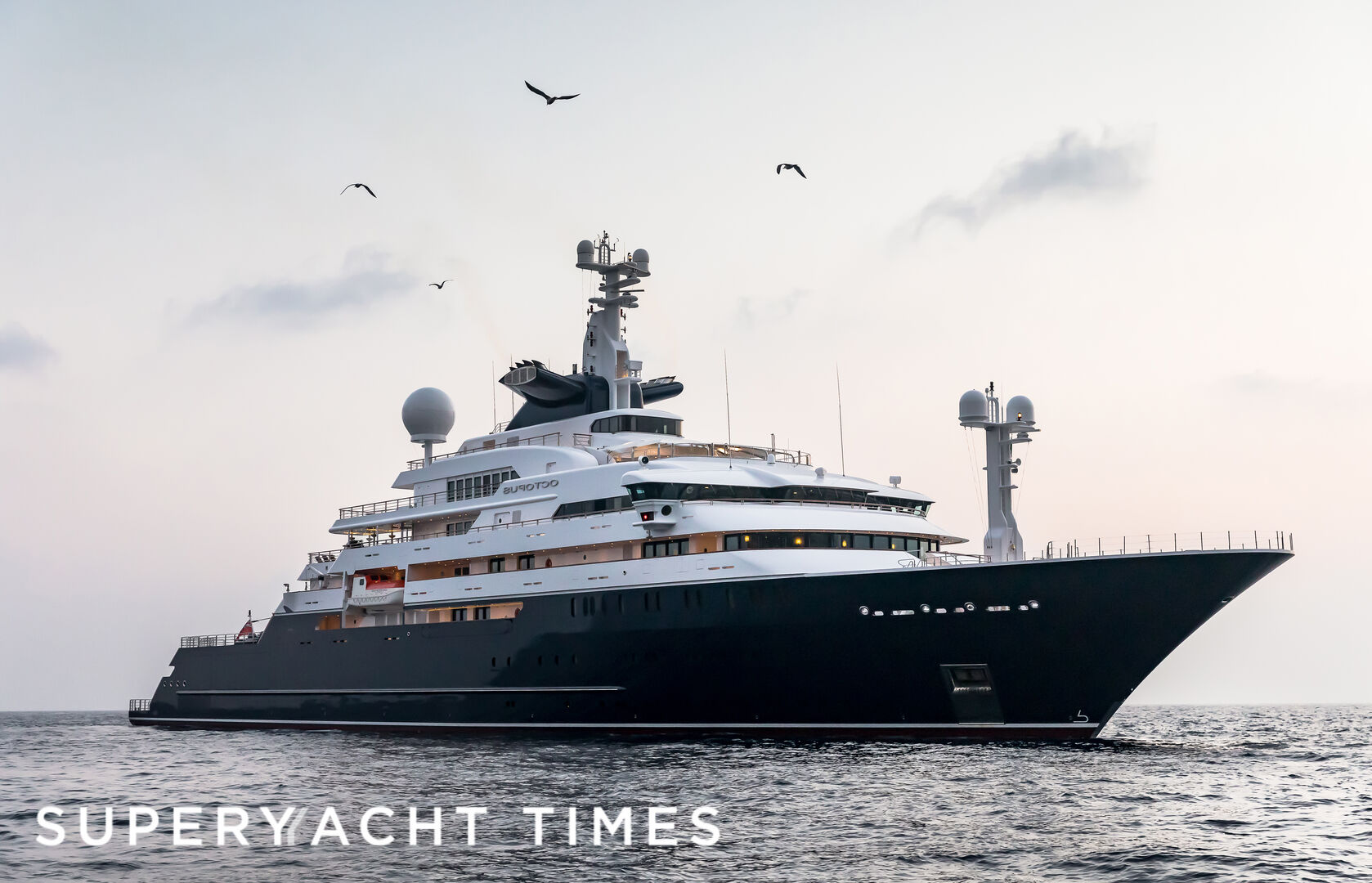 Onboard Octopus Interior of Paul Allen's legendary 126m superyacht