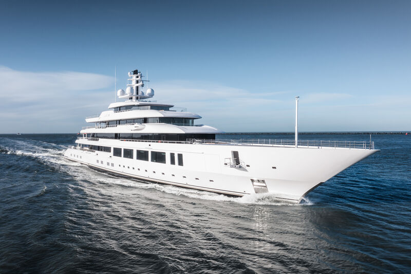 Infinity Yacht 117m Oceanco Superyacht Times