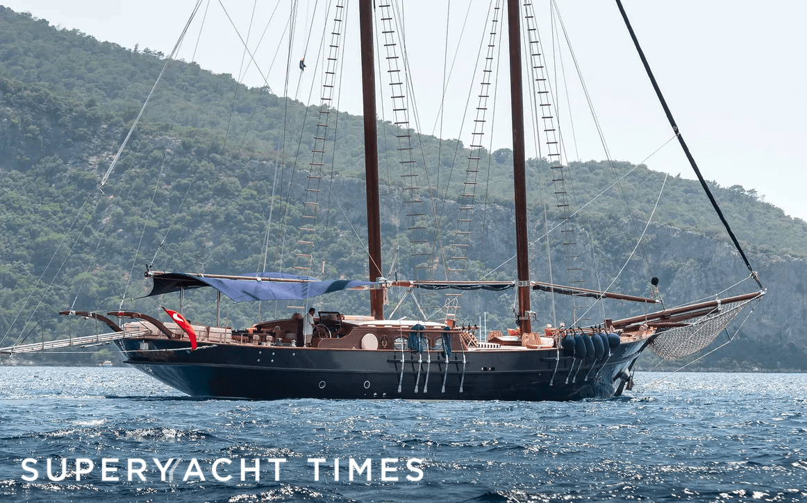 Güllük Shipyard’s 30m sailing yacht Captain Cook for sale