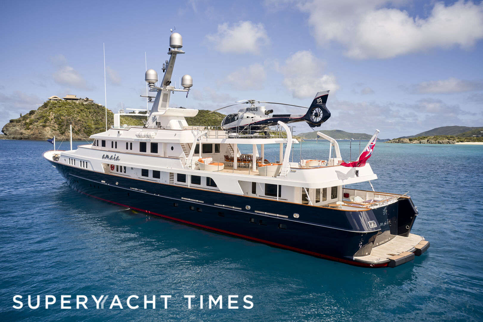 Feadship’s 57m superyacht Amara for sale