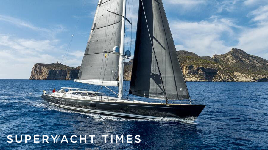 Fitzroy 39m sailing yacht Lady M for sale