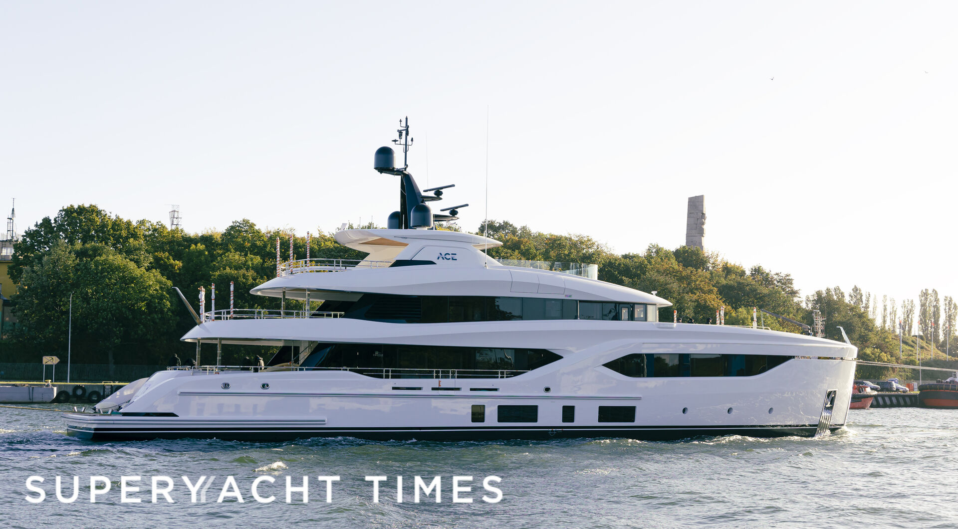 A nation’s flagship is born Conrad launches 44m superyacht Ace