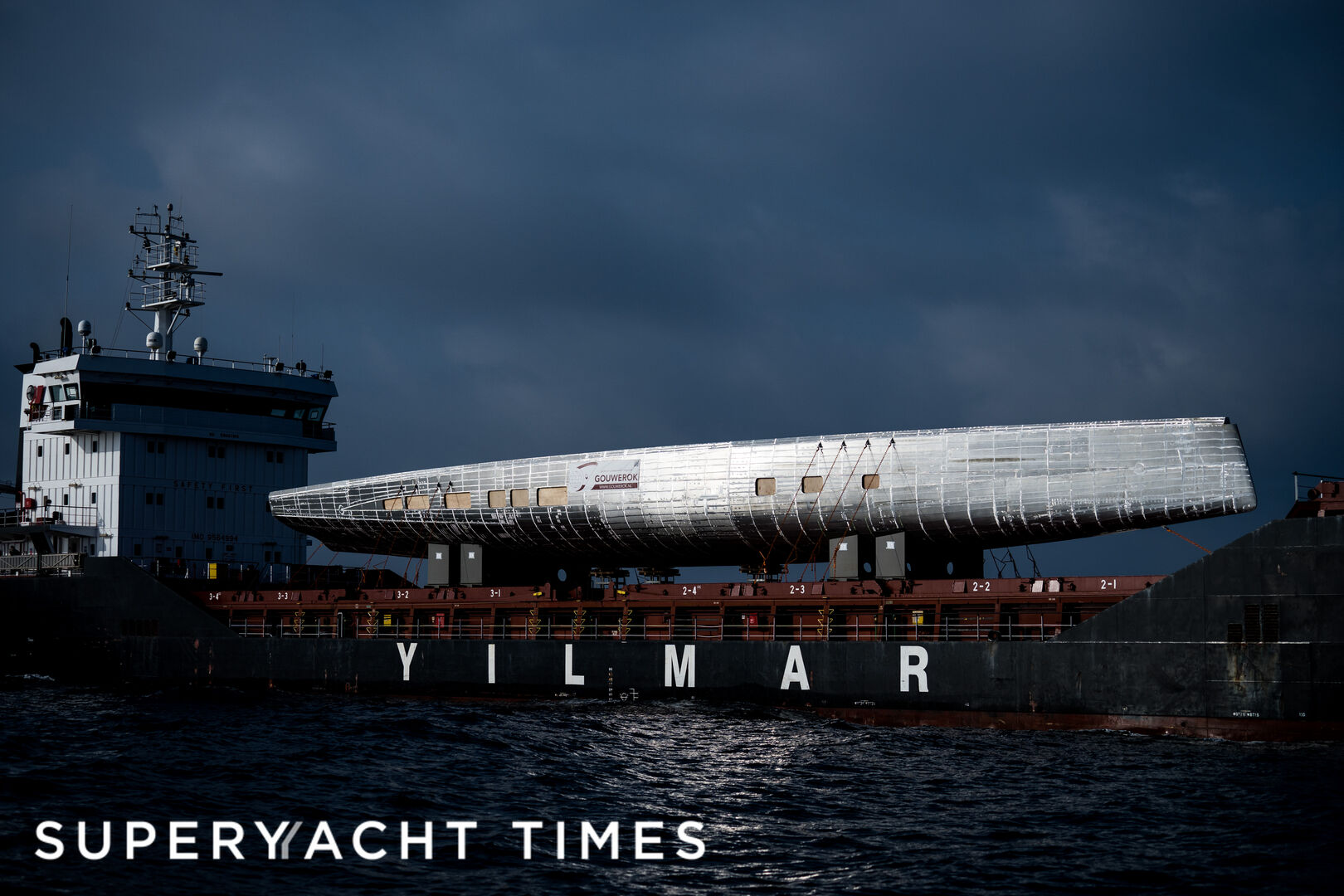 Argo 54 sailing yacht from Juan K and Rob Doyle has arrived at Omikron