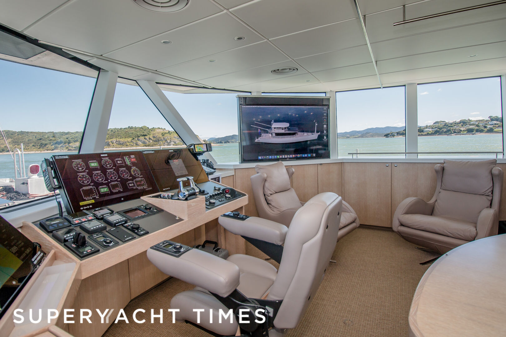 A closer look at the 27m Circa explorer support yacht Grey Wolf