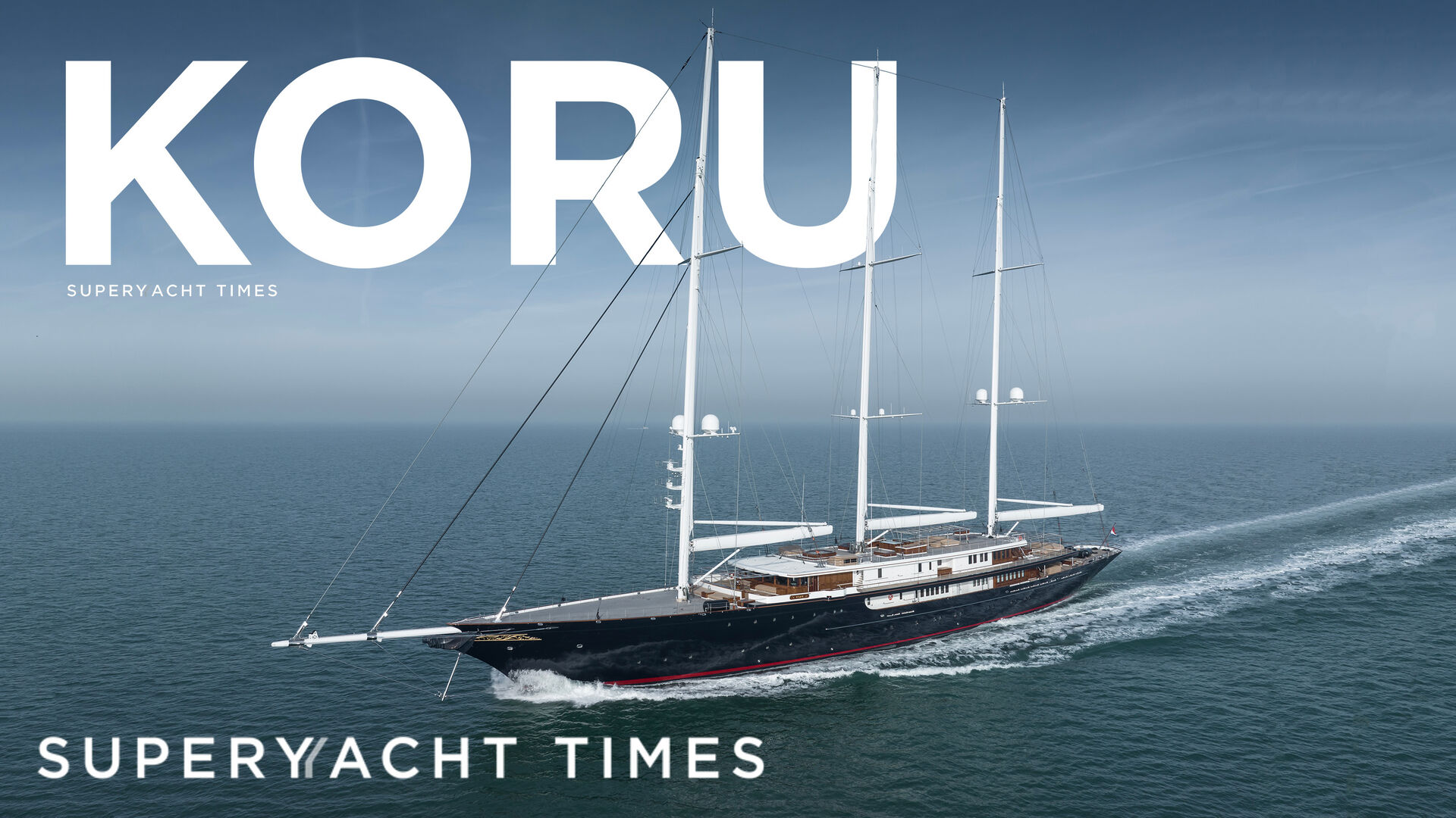 Video 127m Oceanco Y721 superyacht Koru on sea trials