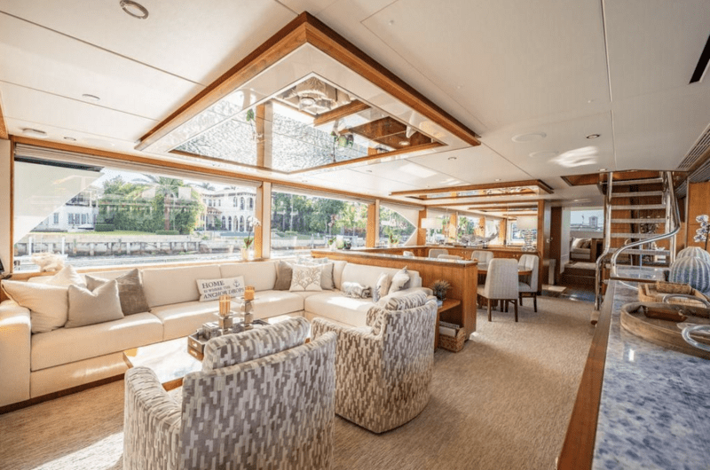 Wine Down Yacht 30m Ocean Alexander Superyacht Times