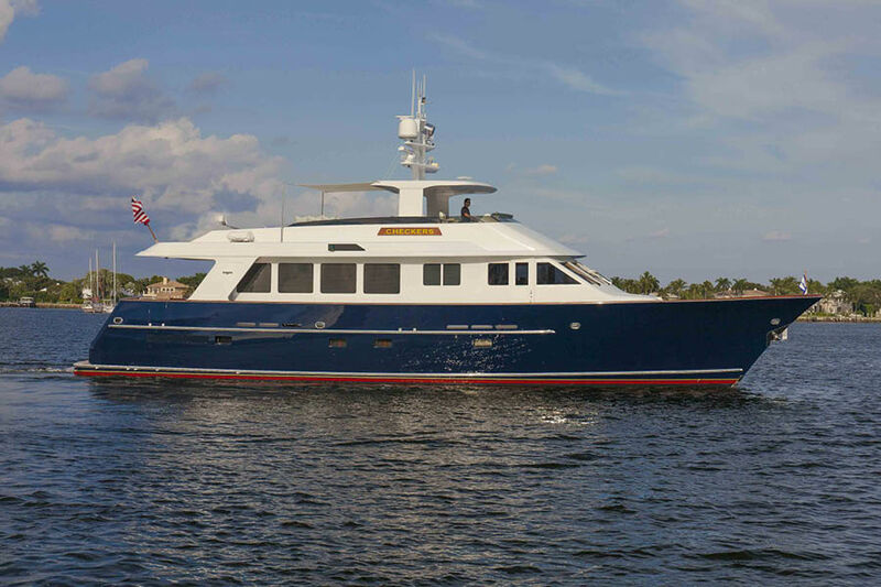 Checkers Yacht 25m Burger Boat Company Superyacht Times