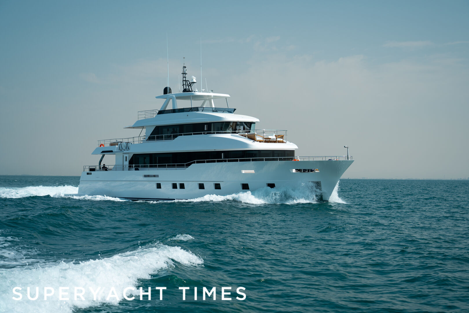 Nomad 101 Gulf Craft presents new 31m motor yacht at DIBS