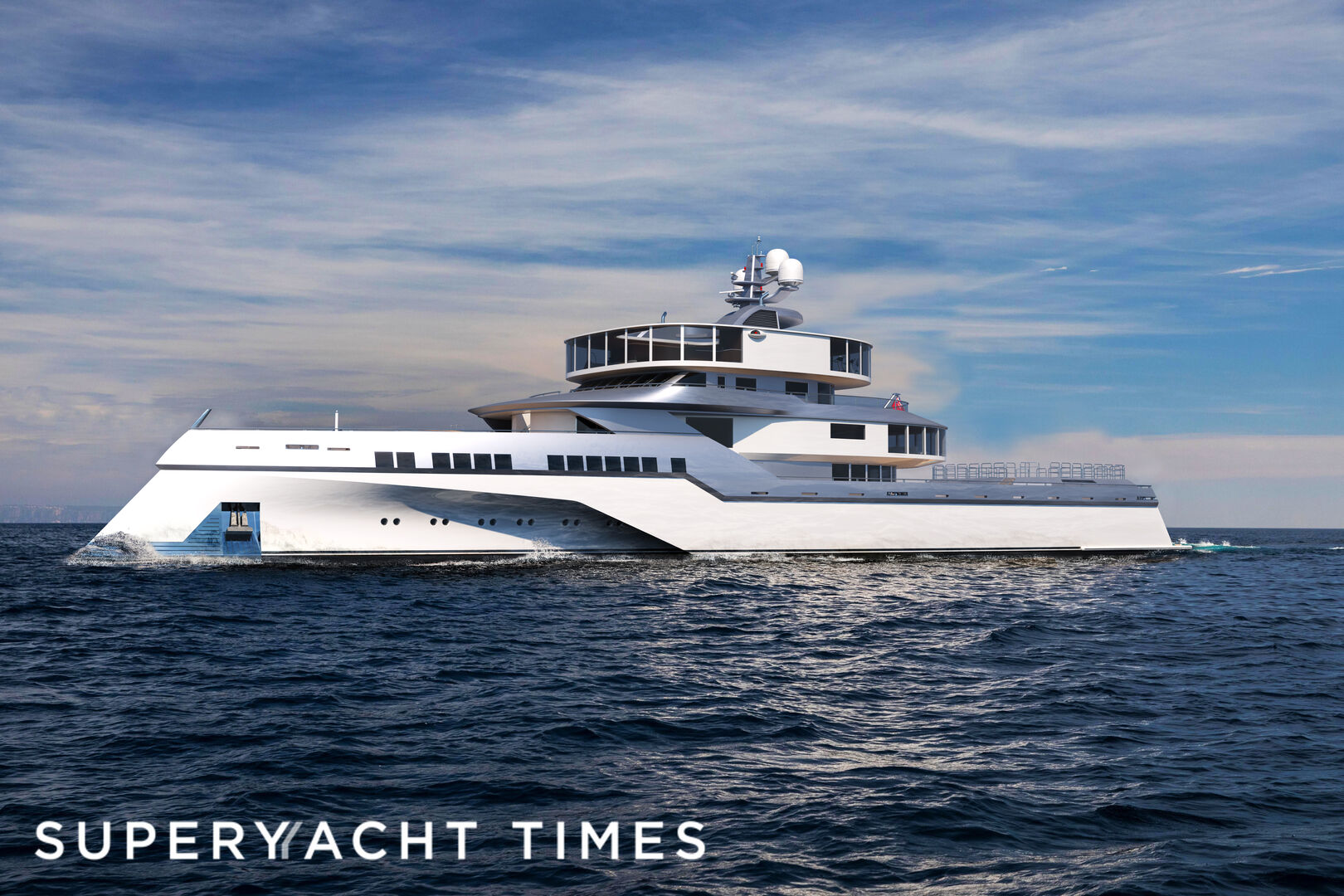 Enterprise The 84m Star Trek USS Enterprise inspired trimaran yacht