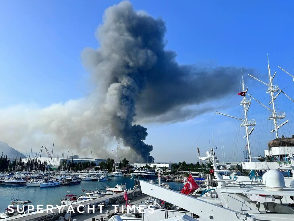 Exclusive Fire breaks out at Damen facility in Antalya, Turkey