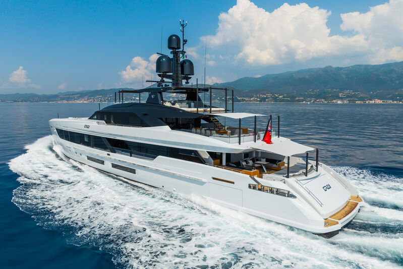Grey Yacht 49m Tankoa Yachts S.p.A. Superyacht Times