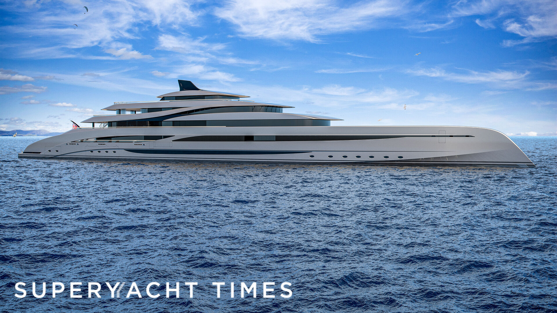 Project Neptune The new 138m superyacht concept with 3 swimming pools