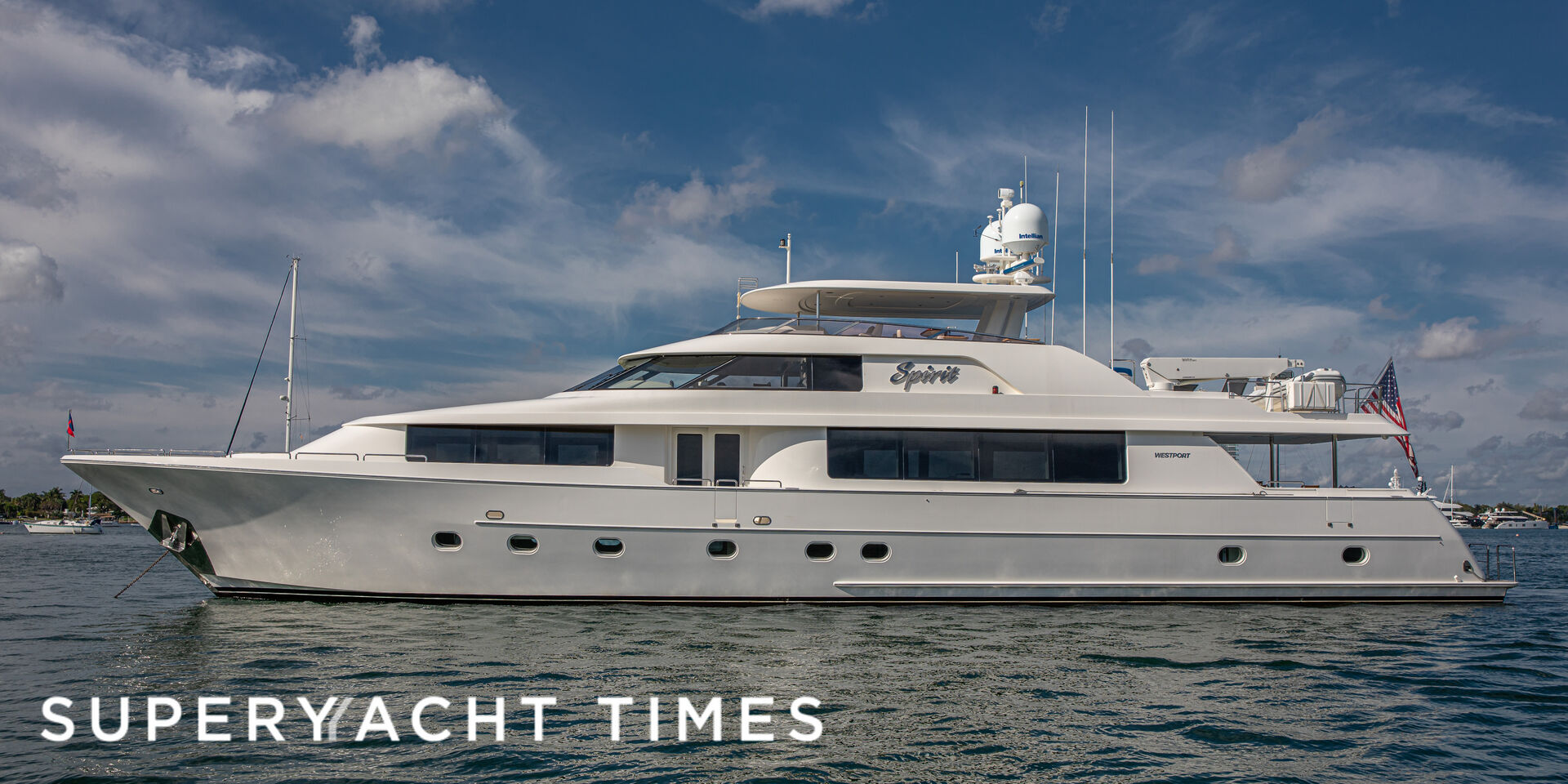 34m Westport motor yacht Spirit for sale