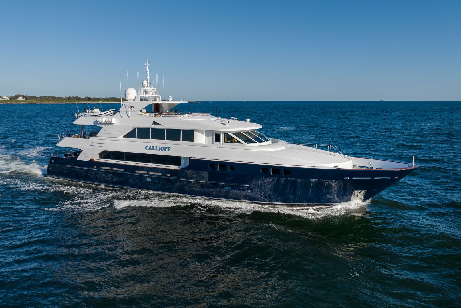 Richmond 43m motor yacht Calliope for sale