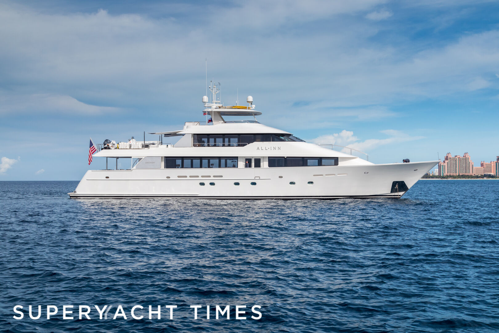 40m Westport motor yacht All Inn for sale