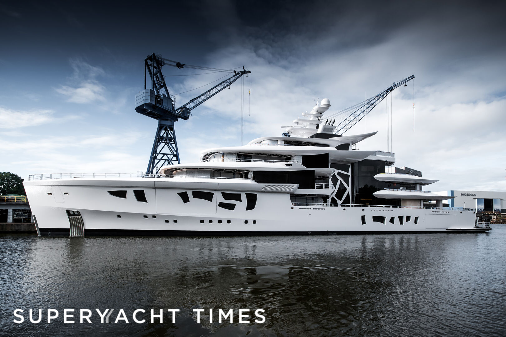 Nobiskrug launches 80m hybrid motor yacht Artefact