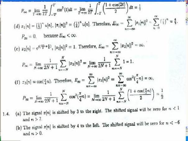 Signals And Systems