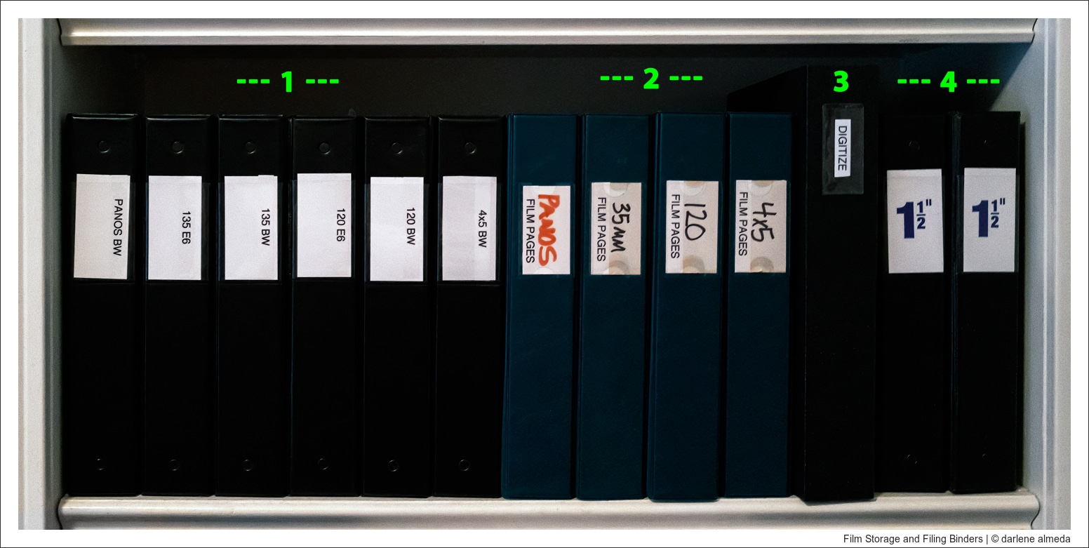Film Storage and Filing Binders photoscapes