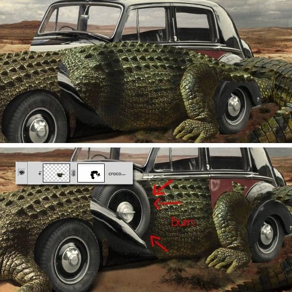 Combine a Crocodile with a Car to Create an Exotic