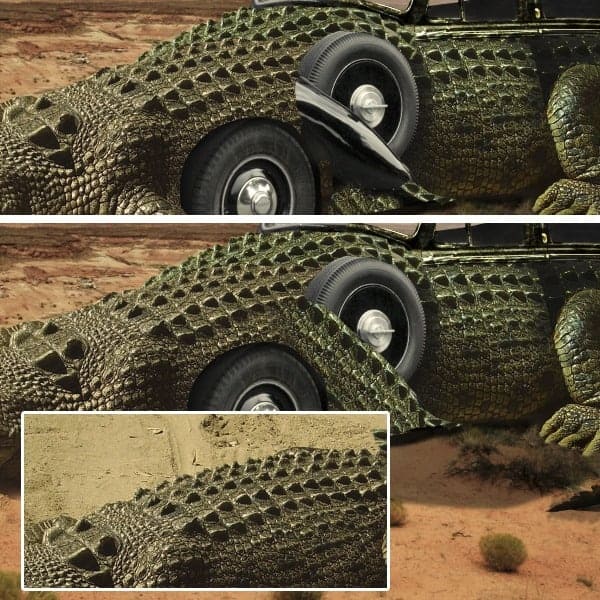 Tricky Tuts Combine a Crocodile with a Car to Create an Exotic