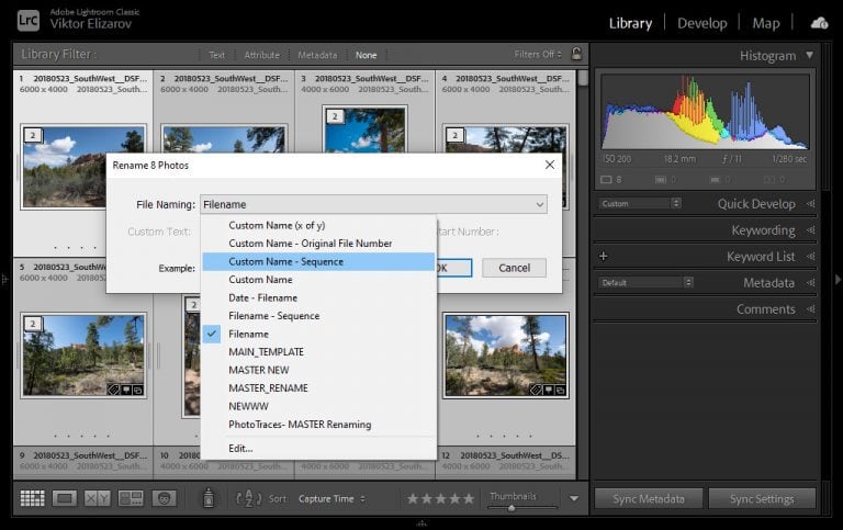 How to Rename Files in Lightroom for Better Image Discovery