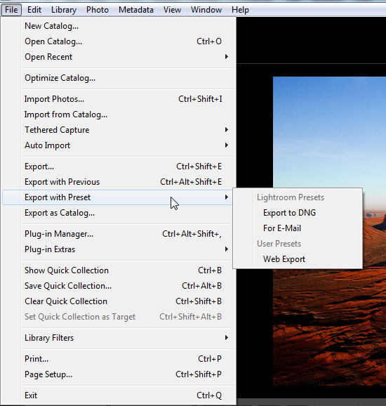 Lernen Sie Lightroom in einer Woche Tag 7 Exportieren und