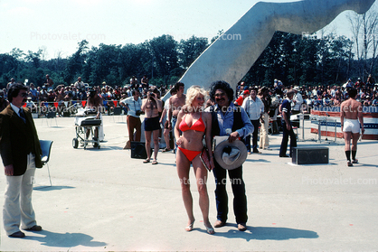 Send Postcard Woman, Breasts, Nude Beauty Contest, Naturist