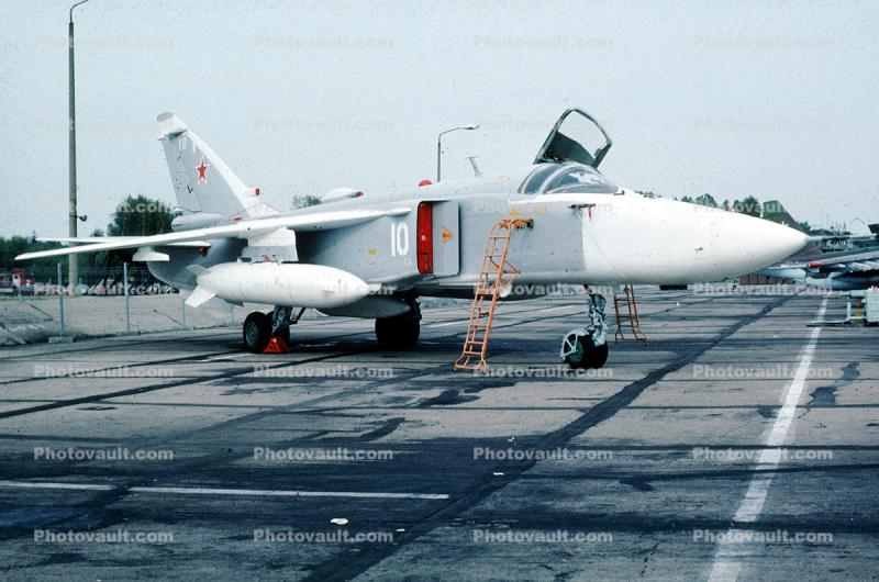 MiG23, "Flogger", Russian variablegeometry wing Jet Fighter Aircraft