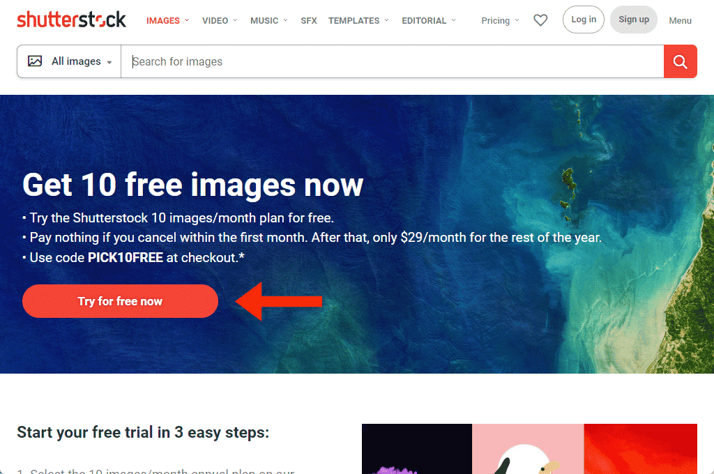 How to Get Shutterstock Free Trial? (10 Free Images)