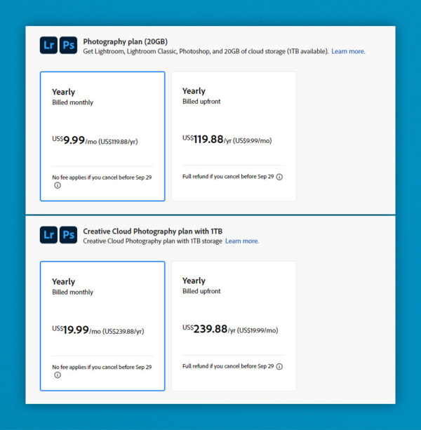 Adobe Photography Plan, explained Photutorial